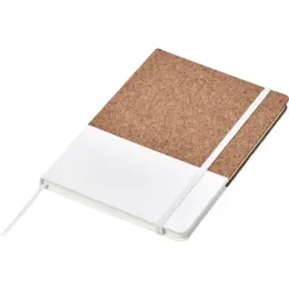 Okiyo Denki Cork A5 Hard Cover Notebook Solid White
